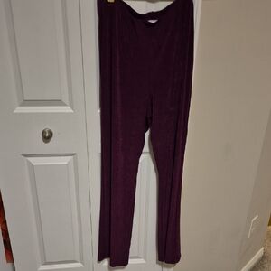 Chico's Deep Burgundy Pant